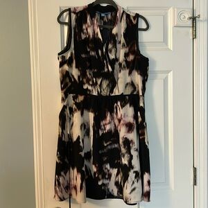 Simply Vera wang sleeveless dress, pockets, beck neck midi dress size large